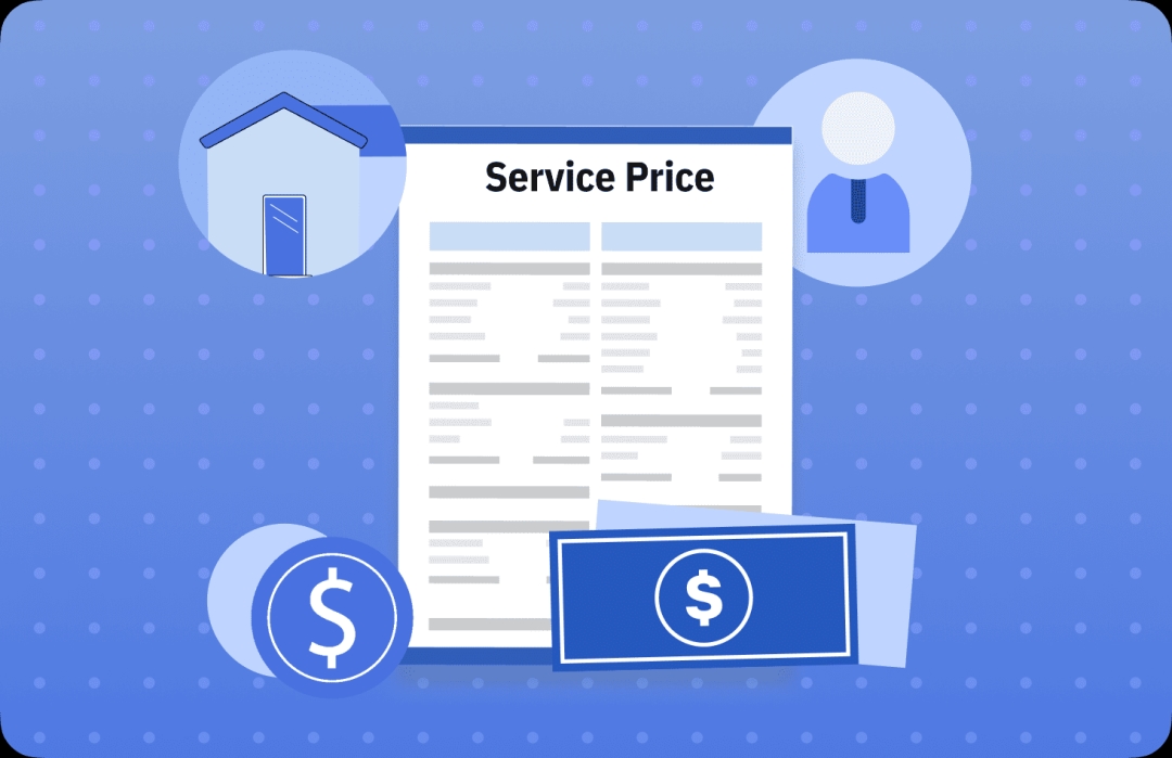 Service price calculator