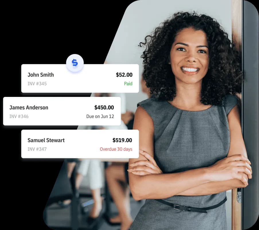 Invoice Zip dashboard illustration