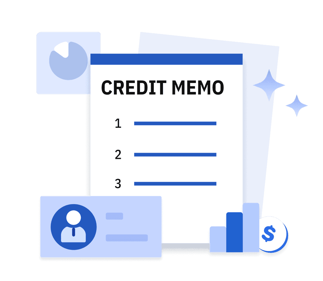 Annotated credit memo example