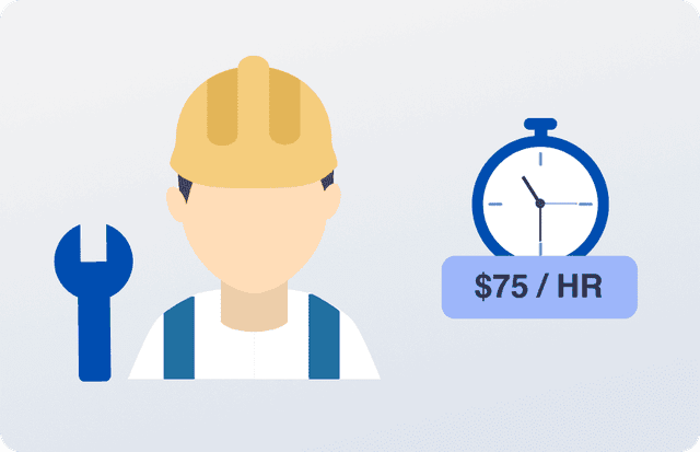 Quoted labor calculation
