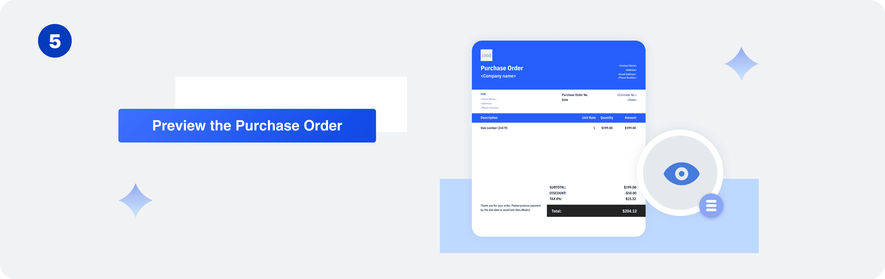 Step 5: Review and Generate