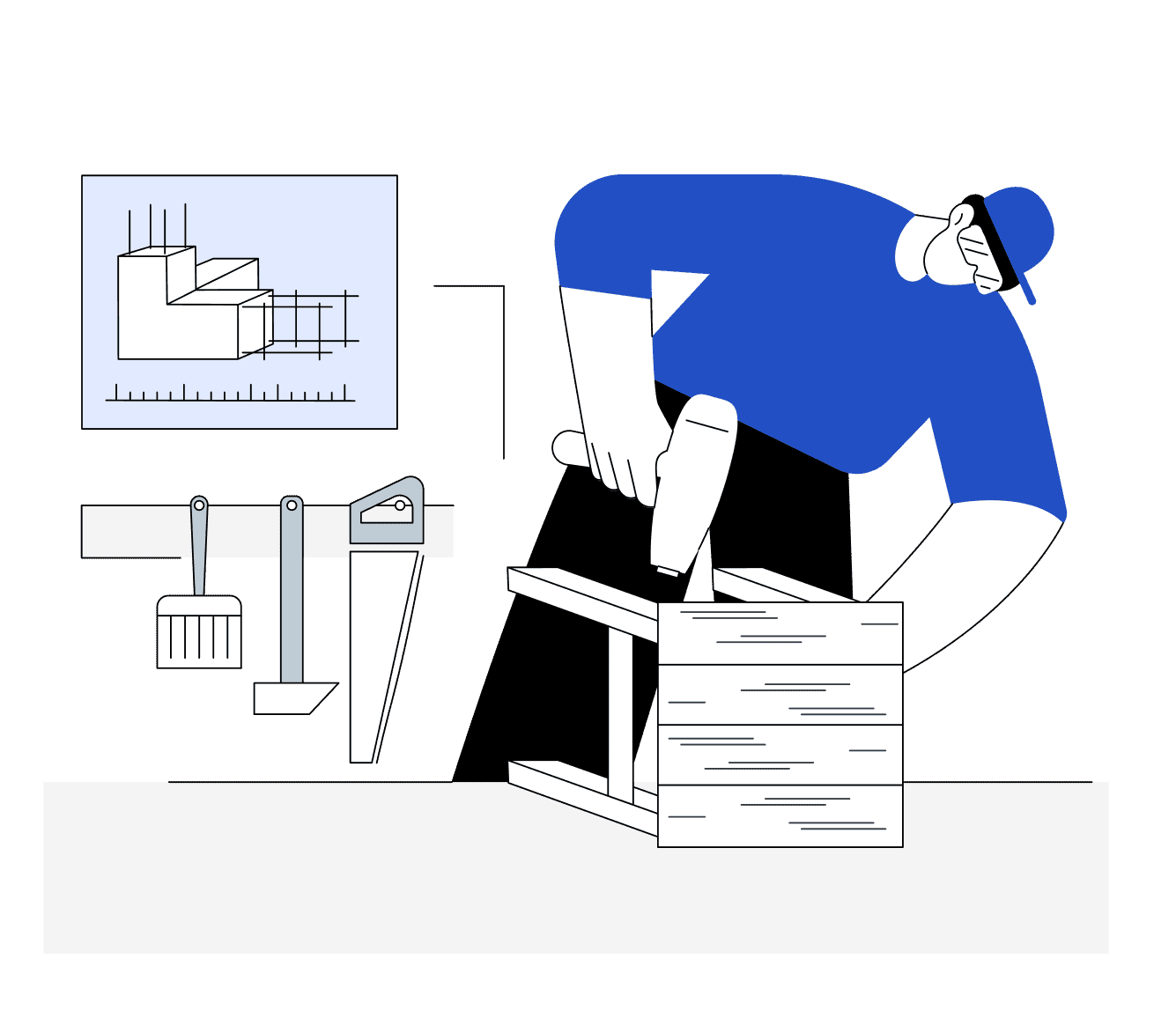 Carpentry estimate fields overview
