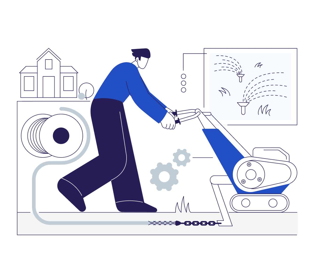 Lawn care estimate fields overview