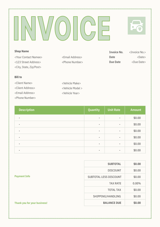 Modern Invoice Template